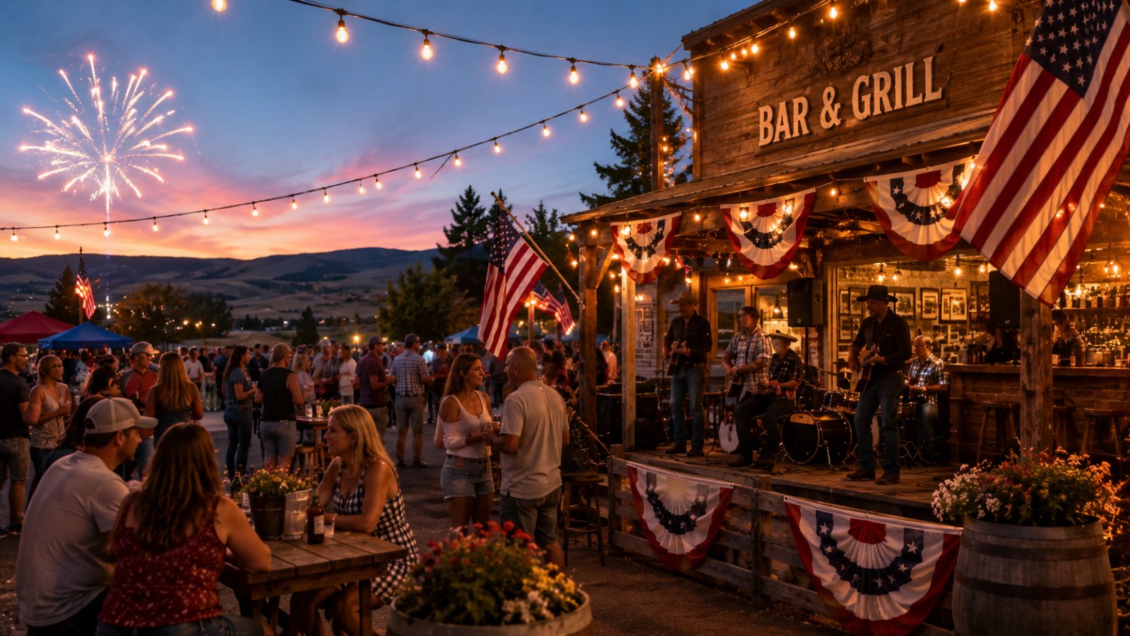 WA Solar Depot Is Sponsoring Fourth of July at Andy's Bar & Grill